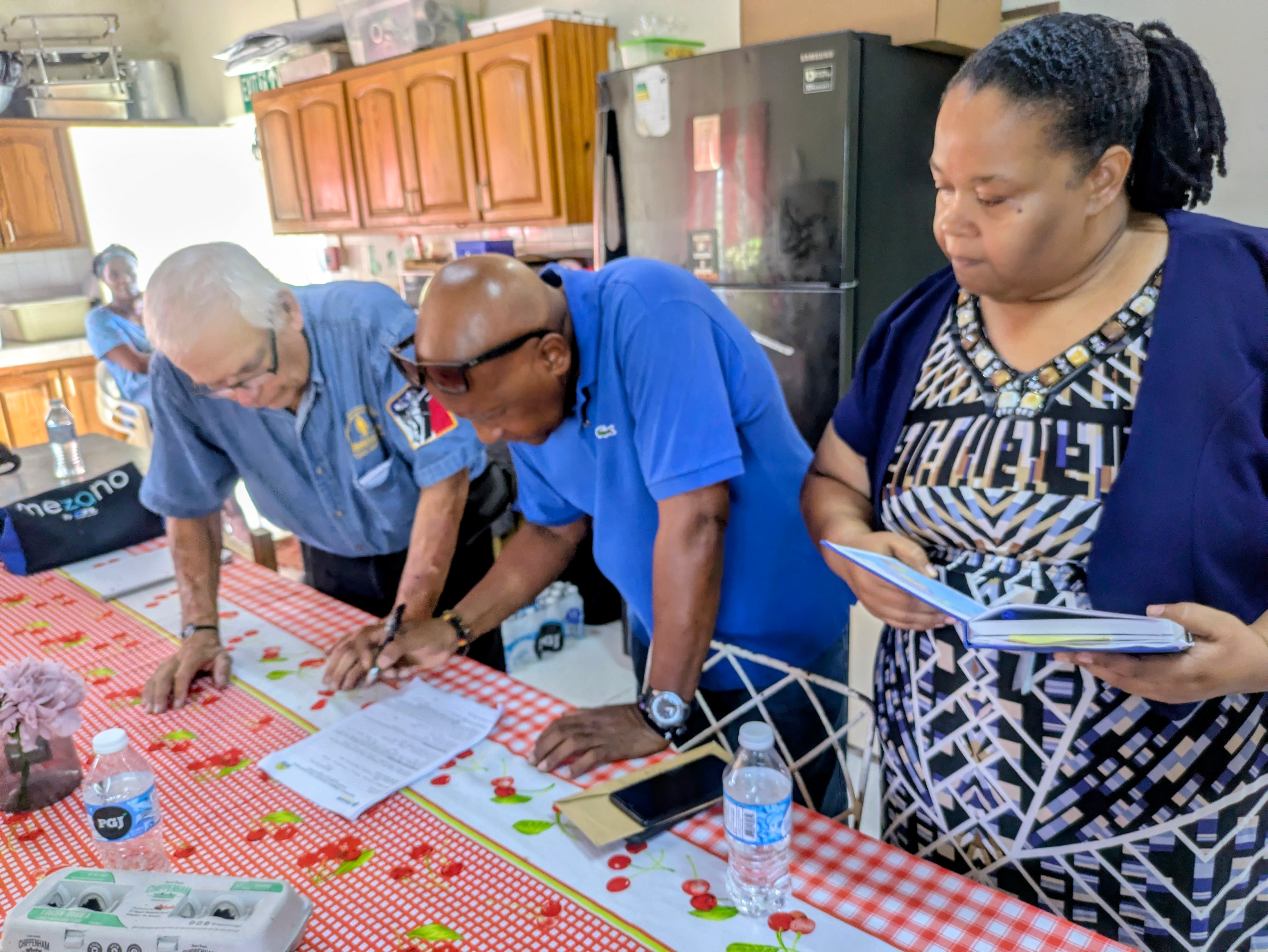 Melody House planning session with community partners